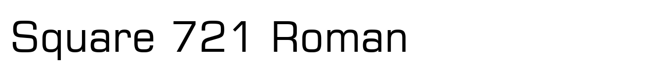 Square 721 Roman